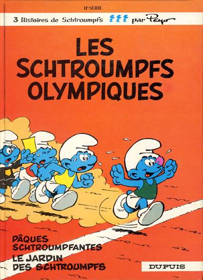 Les schtroumpfs olympiques