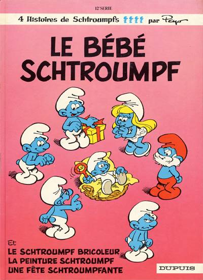 Le bébé schtroumpf