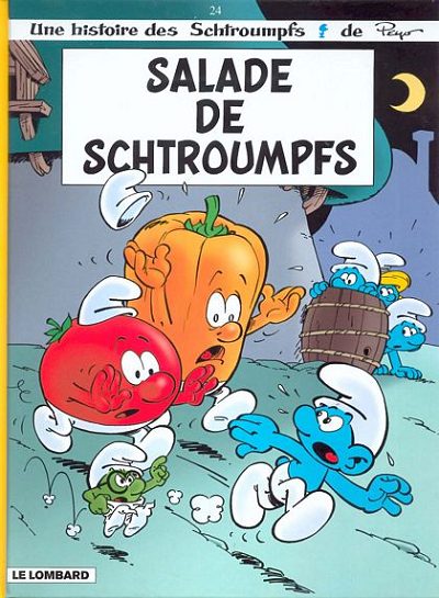 Salade de Schtroumpfs
