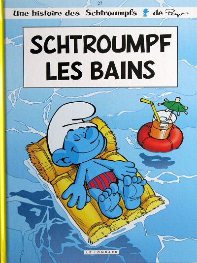 Schtroumpf les bains