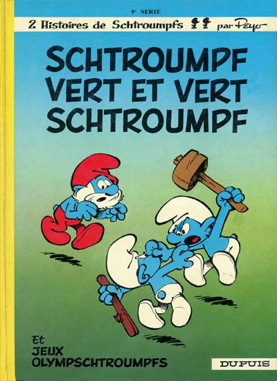 Schtroumpf vert et vert schtroumpf